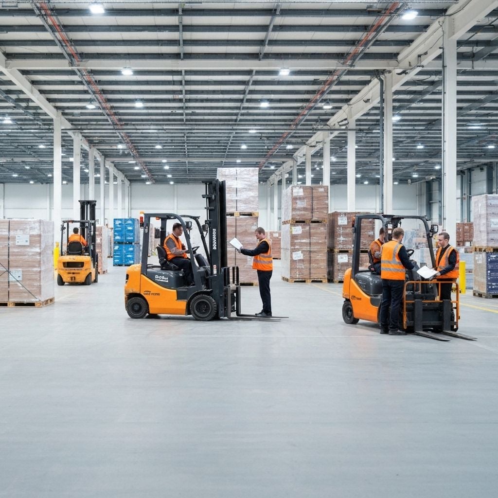 Logistics background